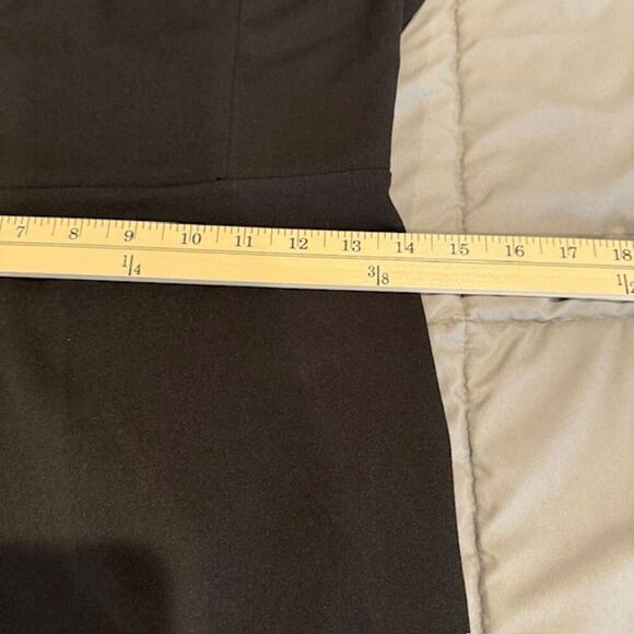 Bailey Blue Black Cocktail Dress Pullover Stretch On or Off Shoulder Hi-Lo small - Picture 10 of 12